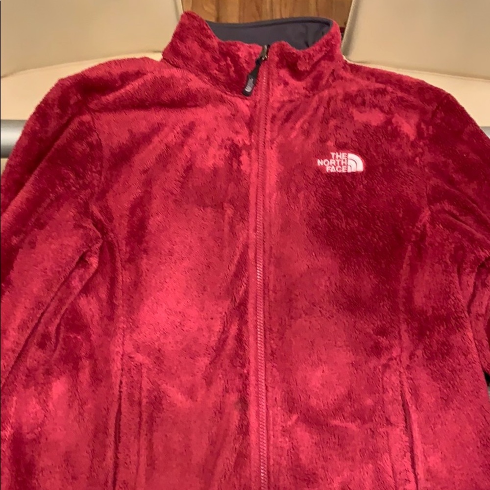 North face zip up jacket